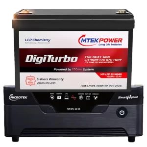 Mtekpower LFP Lithium 100AH Inverter Combo